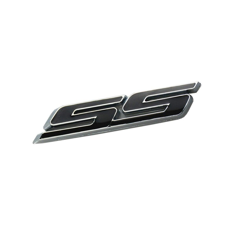 Aimoll 3pcs SS Emblems ABS Sticker 3D Logo Replacement for