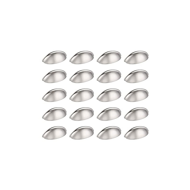 Probrico 20 Pack Cabinet Bin Cup Drawer Handles Pulls Kitchen