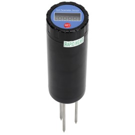 3‑Probe Soil Temperature Tester Portable Soil Humidity Conductivity Meter Garden Tool Sensor