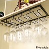 European Glass Holder Iron Hanging Wine Glass Rack Home Bar