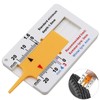 IKadiya Tread Depth Gauge 0-20 mm Plastic Depth Gauge Tyre