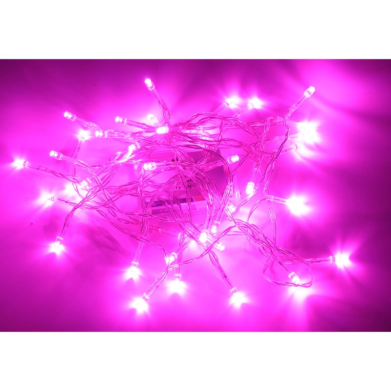 Karlling Battery Operated Pink 40 LED Fairy Light String Wedding
