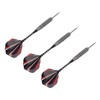 3PCS Metal Tip Darts Set for Dartboard Iron Aluminum Professional
