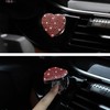 TOMALL Bling Car Engine Start Button Cover Diamond Interior Crystal