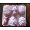 EASTER EGG EASTER BUNNY RABBIT SILICONE FONDANT CHOCOLATE CANDY SOAP