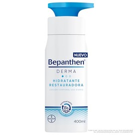 Bepanthen Derma Crema Corporal, Crema Hidratante Restauradora de Uso Diário para Piel Seca y Sensible, 400ml