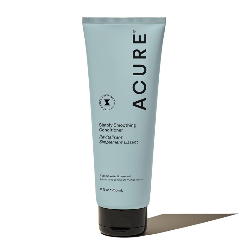 Acure Acondicionador nutritivo que aplaca el frizz, los cabellos sueltos