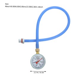 SUPVOX 1pc Exhaust Back Pressure Gauge for Automotive Tools Car Exhaust Plugging Detector