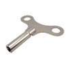 KD89 Nickel-Plated Steel Butterfly Type Winding Key for Clocks, Clocks,