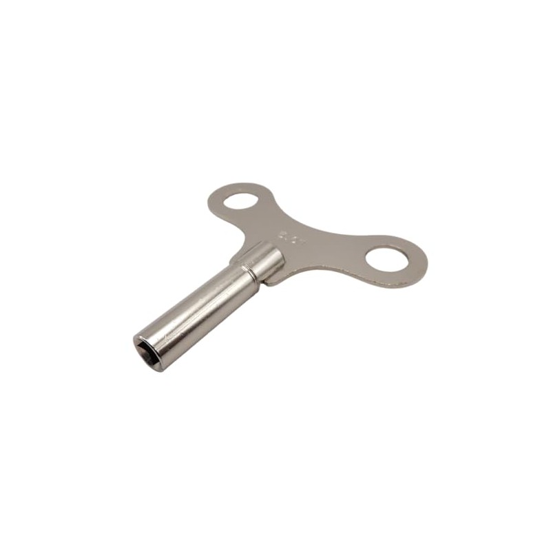 KD89 Nickel-Plated Steel Butterfly Type Winding Key for Clocks, Clocks,