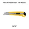 Truper REP-CUT-6, Cuchillas de repuesto para cutter de 18 mm,