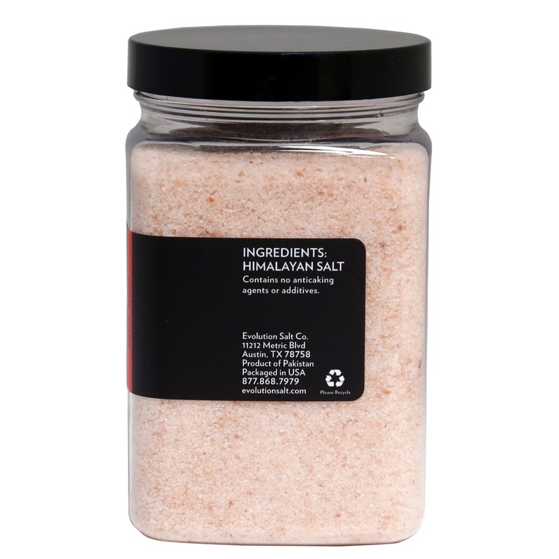Evolution Salt Co. Gourmet Pink Himalyayan Salt, Fine, 17 oz