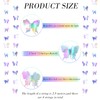 3D Butterfly Hanging Garlands Butterfly Laser Paper Party Streamers Decoration
