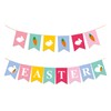 Easter Bunting,Easter Decorations,Rabbit Bunting Easter Egg Bunny Carrot Happy Easter