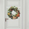 Christmas Wreath and New Year Window Sticker Xmas Wreath Wall