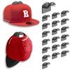 BRATEAYA Hat Hooks for Baseball Caps Wall Mount (20 Pack),