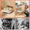BUFOR 1 Pack Pull out Cabinet Organizer, Width (12"-19") Depth