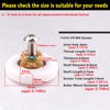 Atoplee 10 pcs Shower Door Rollers Runners Wheels - Replacement