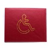 Phonedirectonline - Red Disabled Badge Holder