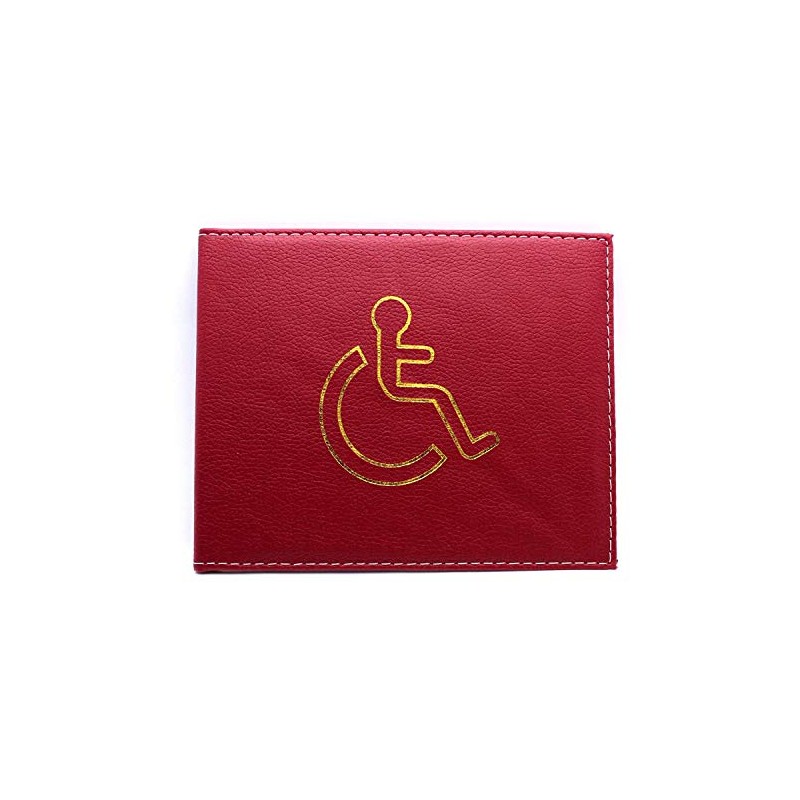 Phonedirectonline - Red Disabled Badge Holder