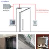 Electric Magnetic Lock 180KG 350LBS Holding Force Electromagnet Lock 12V