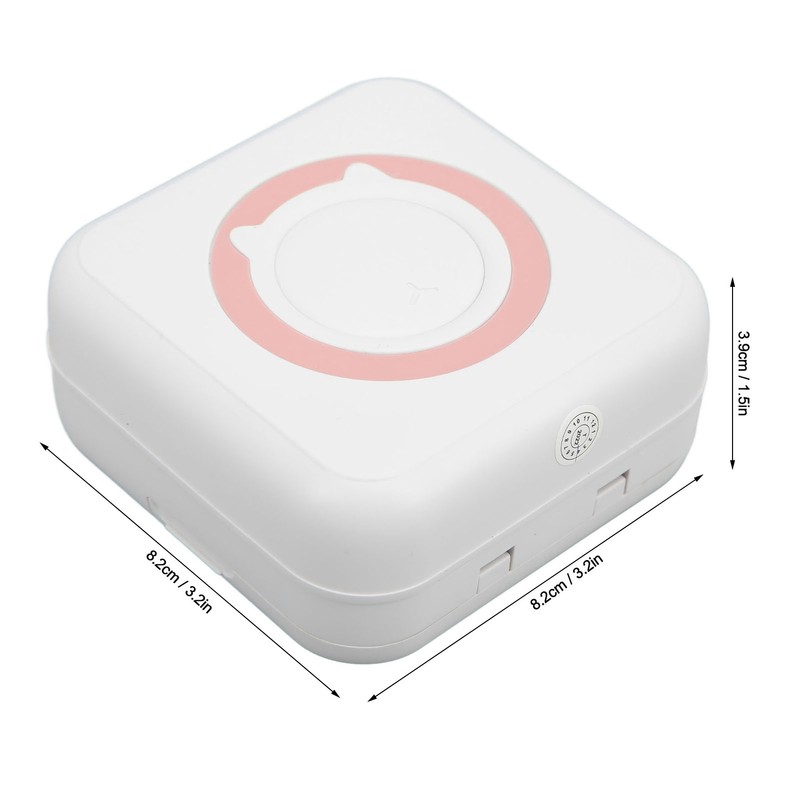Inkless Pocket Printer Mini Portable Inkless Bluetooth Thermal Pocket Printer