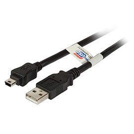 EFB-Elektronik USB2.0 Cable A-Mini B 5-Pin Male 1.8 m Black Premium