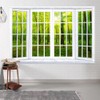 8 x 6 ft Spring Greenery Window Scenery Backdrop Green