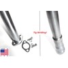 ARSPORT Tecumseh 5.0-6.5 OHV Engine Header Exhaust Pipe for Go