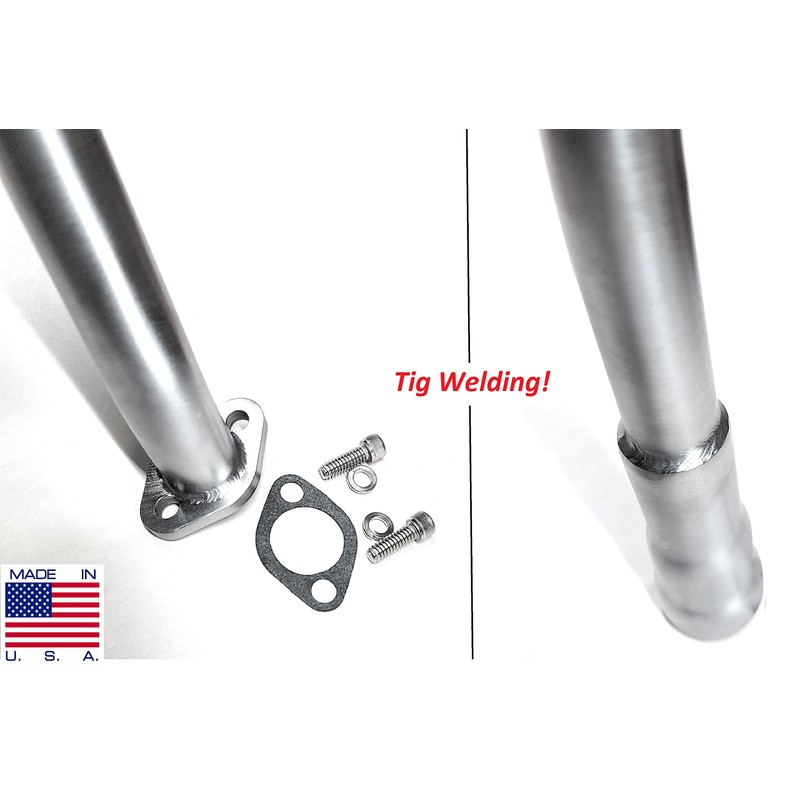 ARSPORT Tecumseh 5.0-6.5 OHV Engine Header Exhaust Pipe for Go