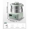 MOKKOM Electric Dough Maker with Proof Dough Function, Microcomputer Timing,
