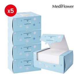 Mediflower 마이 필링 코튼 퍼프 80매x5개 My Filling Cotton Puff 80 Sheets x 5 Packs