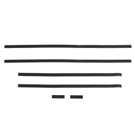 Magimaker 6PCS Roof Drip Molding Weatherstrip Fit for Toyota 4Runner 2010-2024, Left & Right Side Roof Trim Seal Kit Replace 75552-35070, 75551-35080