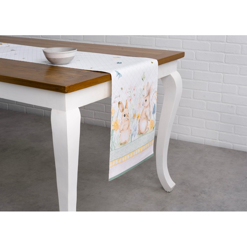 Maison d' Hermine Tablerunner 100% Cotton Table Runner Decorative Washable