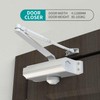 GEKRONE Automatic Door Closer Heavy Duty Fire Prevention Spring Hydraulic