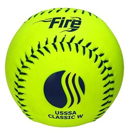 Baden USSSA Classic Plus Slowpitch Softballs - 11" Synthetic Cover for Durable Performance | Official Game Balls, Ideal for Tournaments & Leagues | 12-Pack