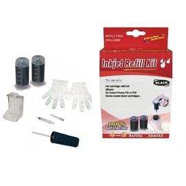 Vivid Colors Ink Refill Kit Set for Ink Cartridge PG275 CL276 PG-275XL CL-276XL PG-275 CL-276 275XL 276XL 275 276 Ink Cartridge Refill Ink Kit for Pixma TS3520 TS3522 TR4720 Printer DIY