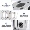 Flexible Shaft Coupling, D32 L40 Aluminum Flexible Diaphragm Motor Shaft