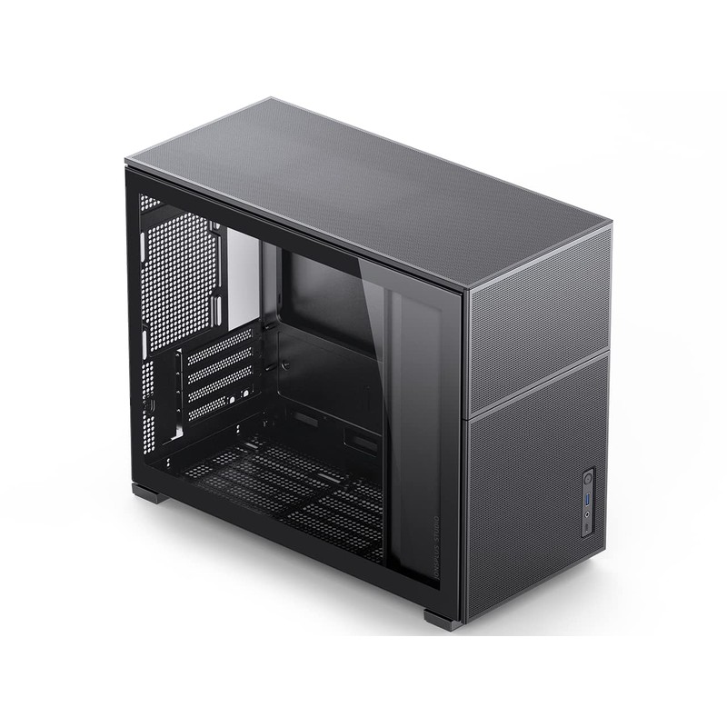 JONSBO D31 MESH Black Micro ATX Computer Case, MATX/ITX Mainboard/Support