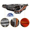 GD-AUTO For 2020 2021 2022 Toyota Corolla L LE Headlight
