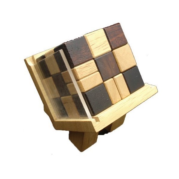 Splitting Headache (Victory Cube) Wood Puzzle and Brain Teaser