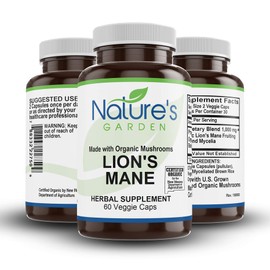 Nature's Garden - Lion's Mane COG Capsules 60 VegCap