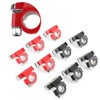 5Pair Car Battery Terminals Top Post Cable Connector Clamps Clips