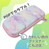 アローン Switch Lite用 EVAカラーポーチ おしゃれでかわいいカラフルPOPなカラー #Unipo [メッシュポケット][カードケース][落下防止バンド]等が付いている機能的なデザイン 耐衝撃・傷や汚れからゲーム機本体を守ることが可能 日本メーカー ゆめかわ