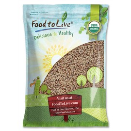 Food to Live Organic Tri-Color Quinoa, 15 Pounds — Non-GMO, Blend of White, Black, Red Quinoa, Whole Grain, Non-Irradiated, Kosher, Vegan, Sproutable, Sirtfood, Bulk. Source of Fiber
