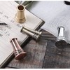 Alint 1 Piece Tabletop Antique Metal Bronze Color Pen Holder
