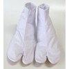 Festival Socks Festival 地下足袋 Rubber Sole Socks, White - White