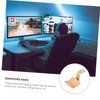 BUGUUYO 1pc Headphone Hanger Metal Under Desk Clamp Hook Space-Saving