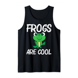 Cute Frog Design For Men Women Forest Zoo Pet Animal Catcher Tank Top