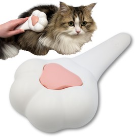 Paw Moff Push Brush, Pet Brush, For Dogs and Cats, Prevents Hair Loss